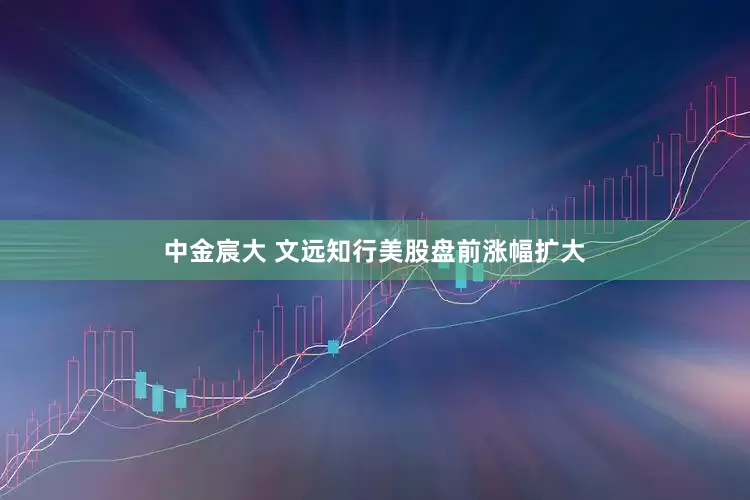 中金宸大 文远知行美股盘前涨幅扩大